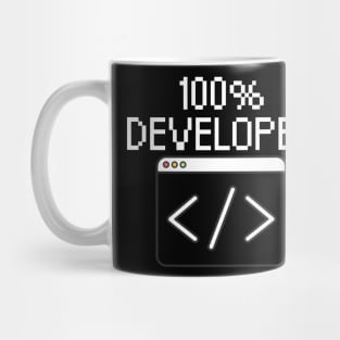 100% Developer Mug